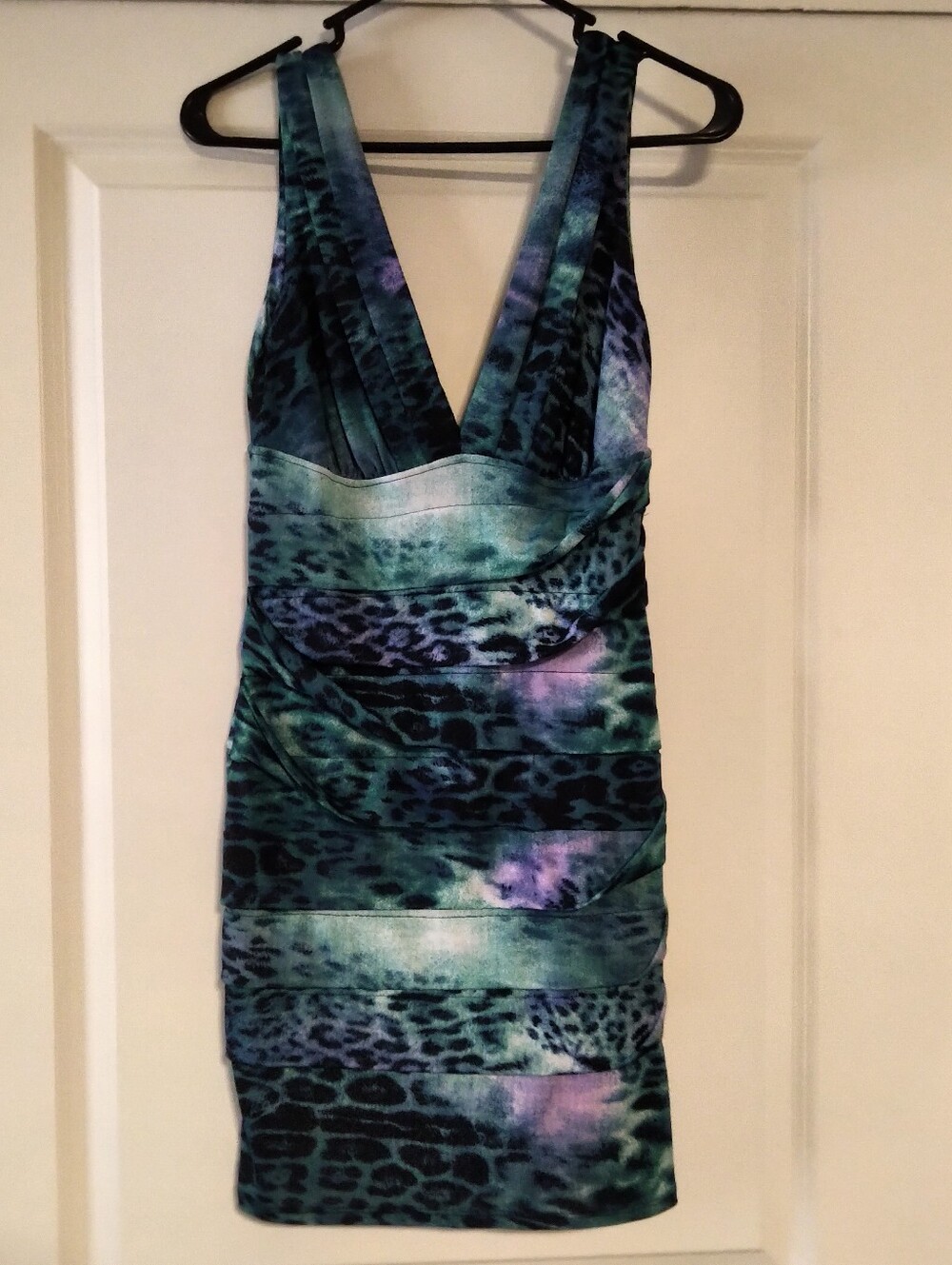Charlotte Russe Leopard Print Dress - Size Small